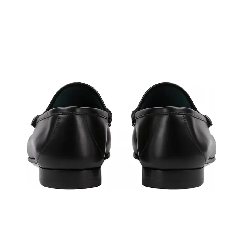 GUCCI Horsebit 1953 Loafers Men's Black-3