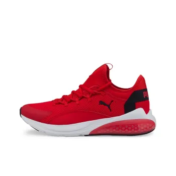 PUMA Cell Vive Cushioned Anti-Slip Wear-Resistant Breathable Lightweight Low-Top Running Shoes Men's Red