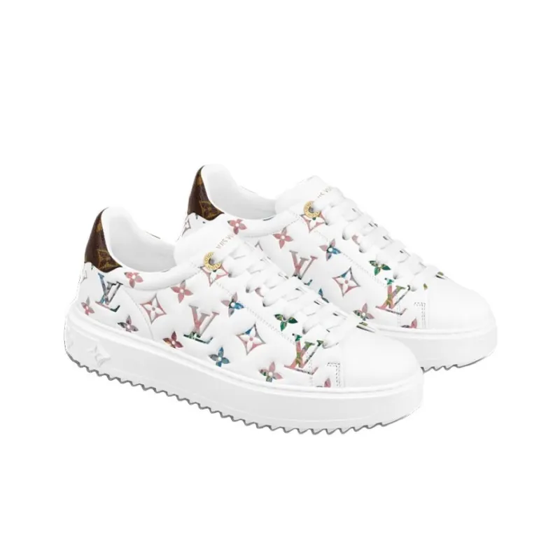 LOUIS VUITTON Time Out Sneakers 'Colorful Monogram' Women's-2