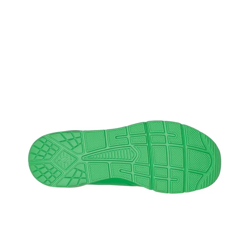 Skechers Uno 2   Great Kolor Cushioning Anti Slip And Wear Resistant Low Top Sports Casual Shoes Women's Green-3