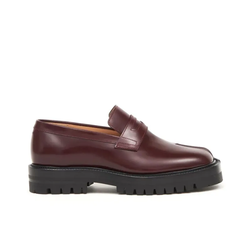 Maison Margiela Tabi Leather Loafers-1