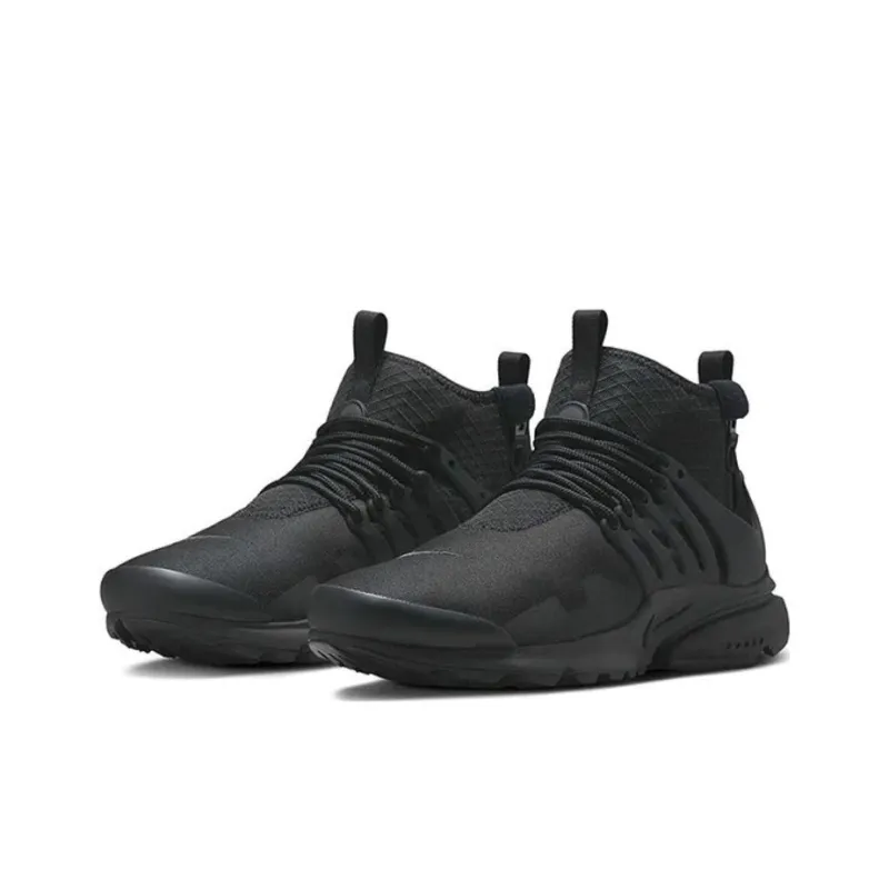 Nike Air Presto Mid Utility Triple Black-2