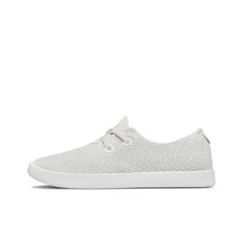 Allbirds Tree Skippers Anti-Slip Wear-Resistant Low-Top Skateboard Shoes Women's Nude White