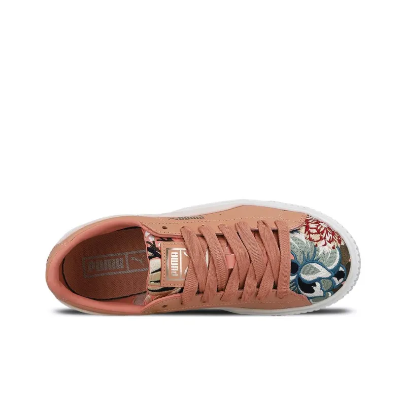 PUMA Platform Hyper Embroidered Lace Up Women's-3