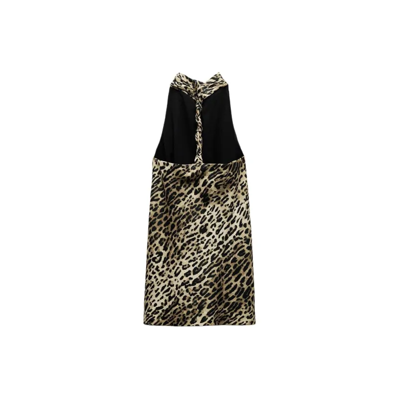 ZARA Sleeveless Dress Women's Multicolor-1