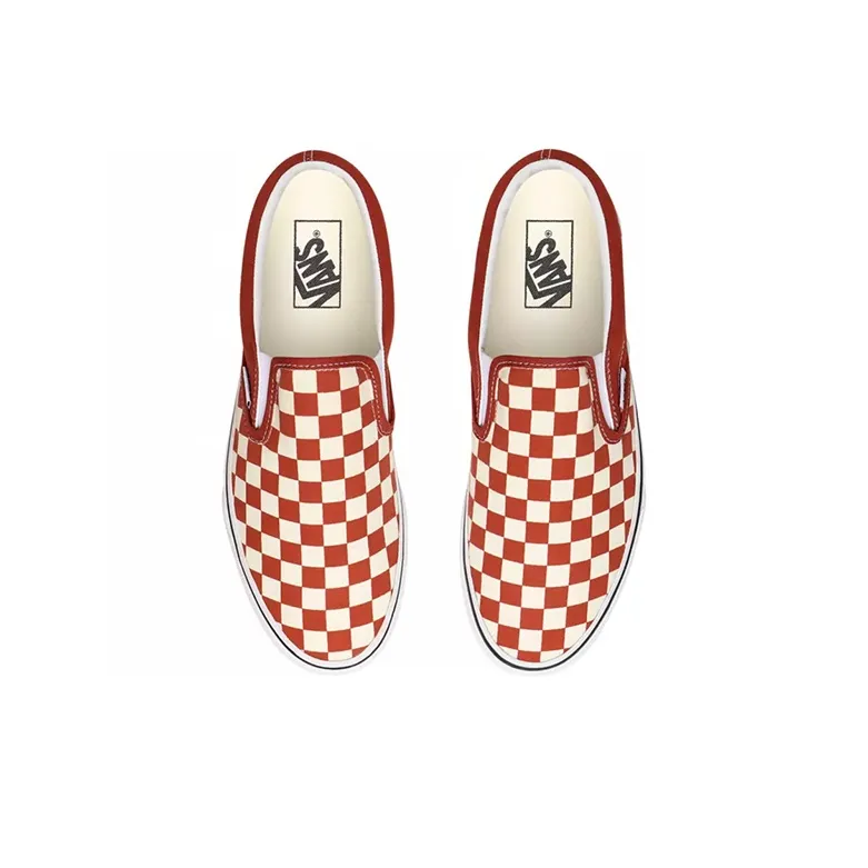 Vans Classic Slip On 'Checkerboard Picante'-3