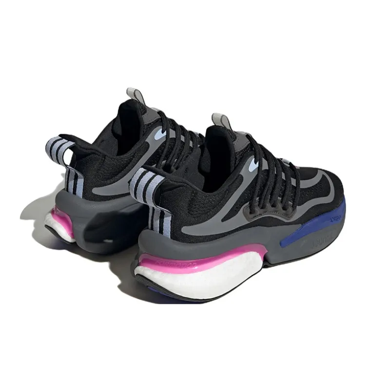Adidas AlphaBoost V1 'Black Blue Fuchsia'-3