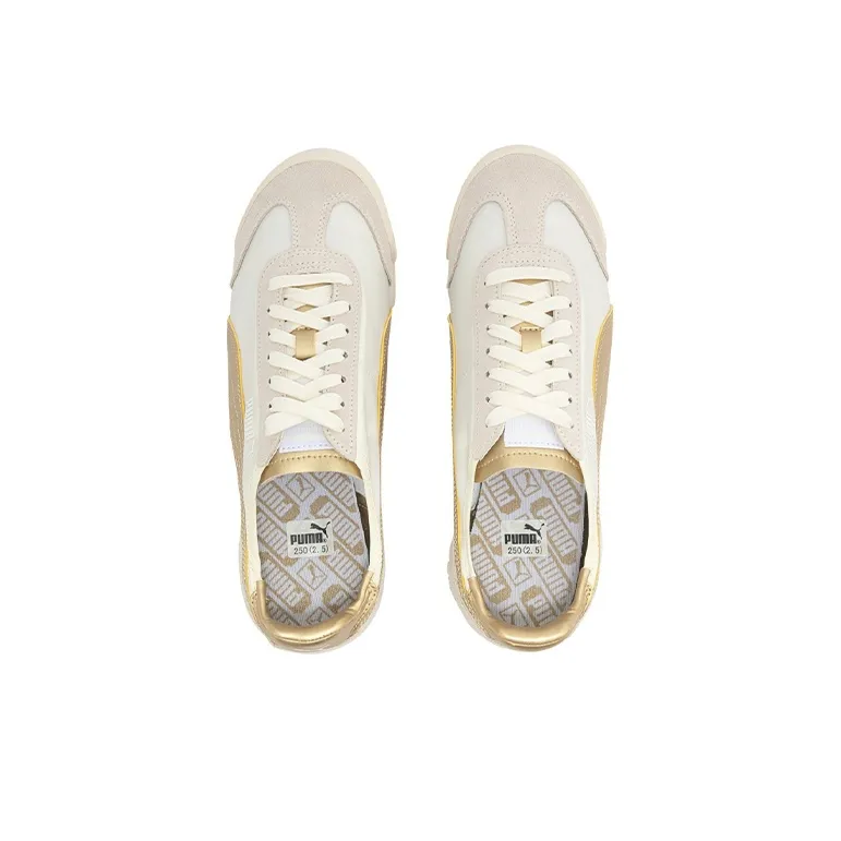 PUMA Roma Og Nylon 'Metallic Whisper White Team Gold'-3