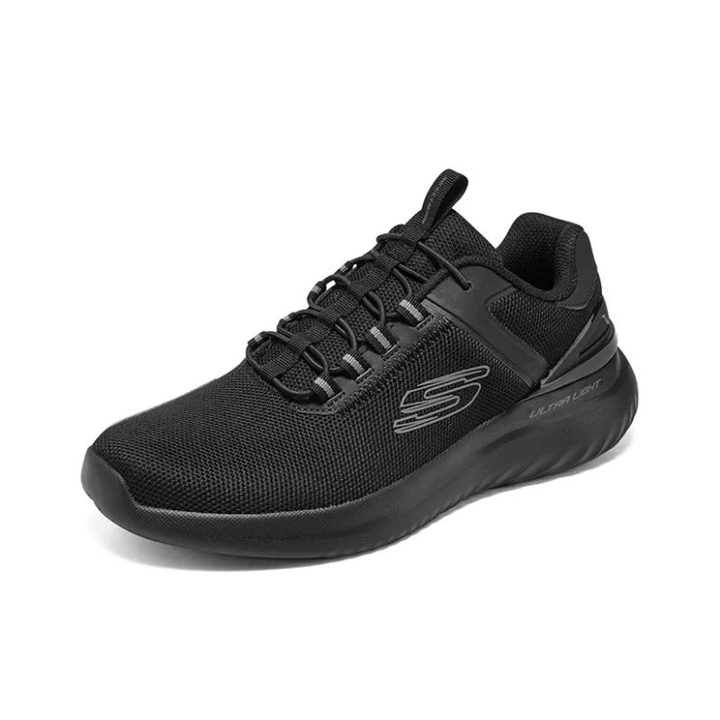 Skechers BOUNDER 2.0 Cushioning Low Top Casual Shoes Men's Black-2