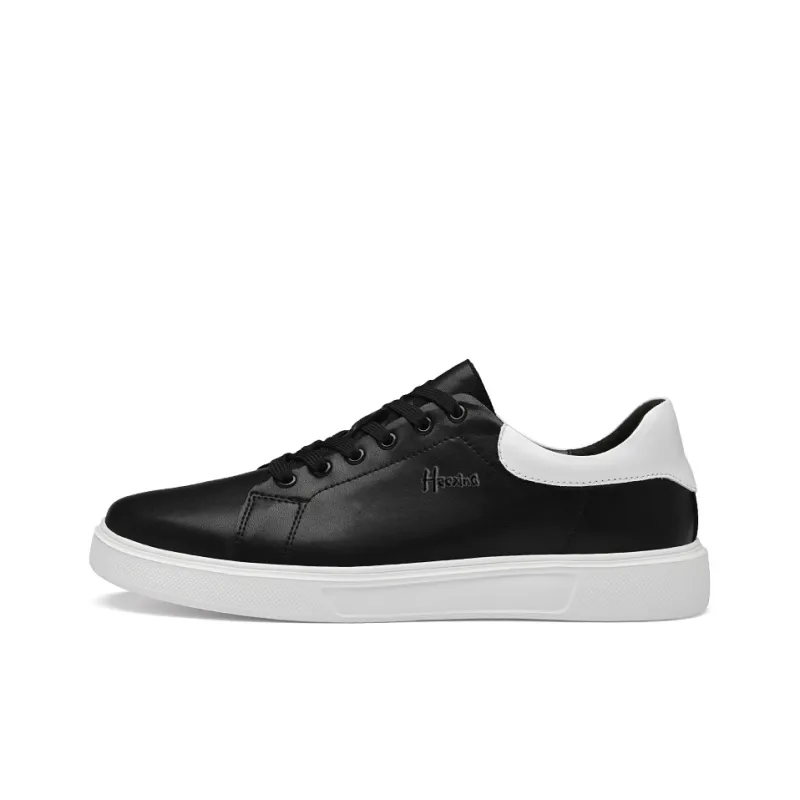 Extravagant Anti Slip Wear Resistant Lightweight Breathable Low Top Skateboard Shoes Men's Black-0