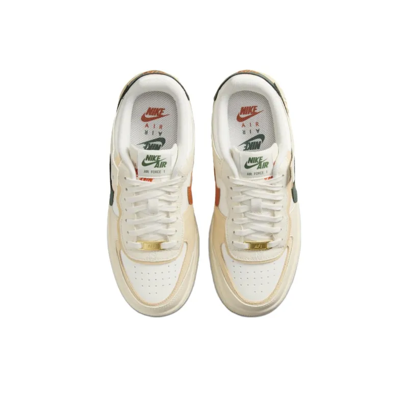 Nike Air Force 1 Low Shadow Coconut Milk Fir Women's-3