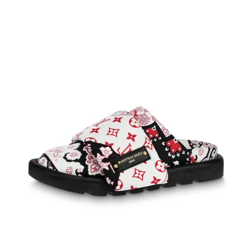 LOUIS VUITTON Pillow Closed Toe Slippers Women's