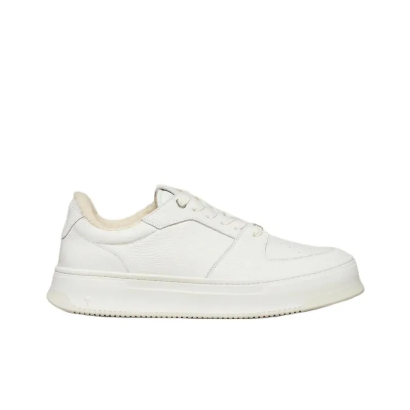 AMIPARIS Low Top Skateboard Shoes Unisex White-1