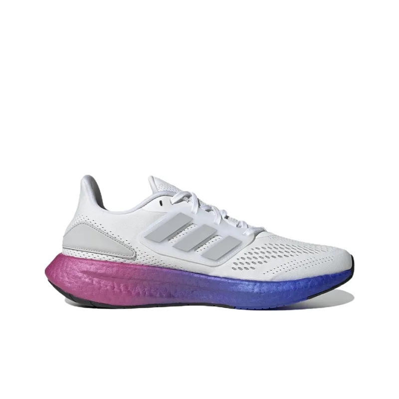 Adidas Pureboost 22 Cloud White Grey Lucid Blue-1