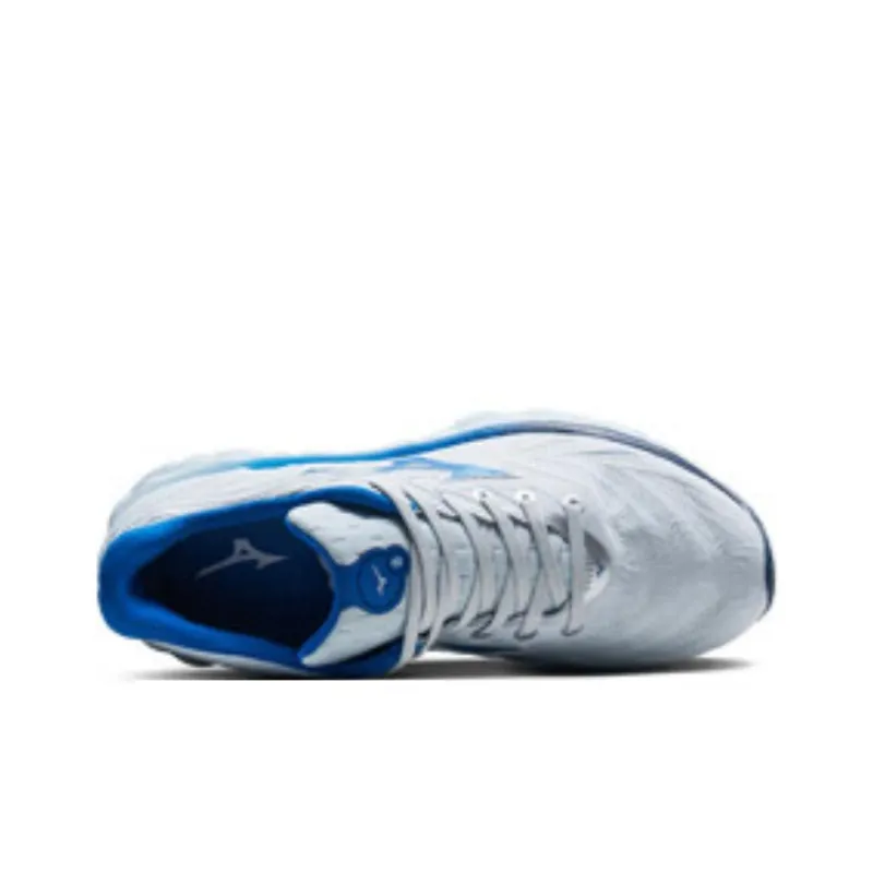 Mizuno Anti Slip Wear Resistant Low Top Running Shoes Unisex Blue-2