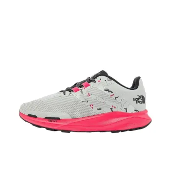 THE NORTH FACE Vectiv Eminus Running Sneakers ' Tnf White Trail Marker Print Brilliant Coral' Women's