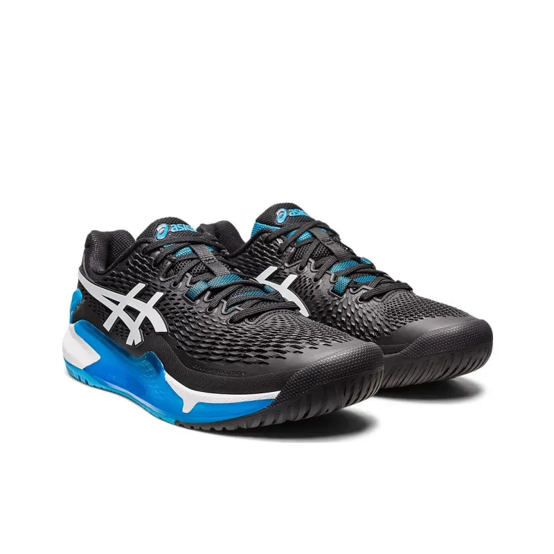 Asics Gel Resolution 9 'Black Blue'-2