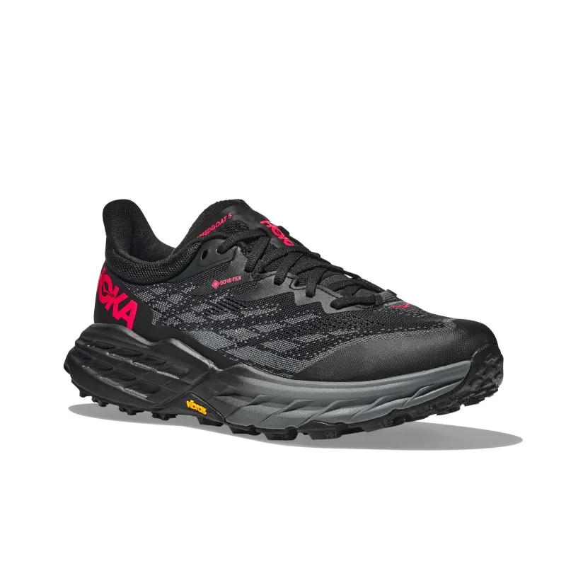 HOKA ONE ONE Speedgoat 5 Gore Tex Black Black Women's-3