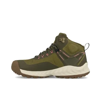 KEEN Nxis Evo WP Series Cushioning Anti-Slip And Wear-Resistant Mid-Top Outdoor Shoes Women's Green