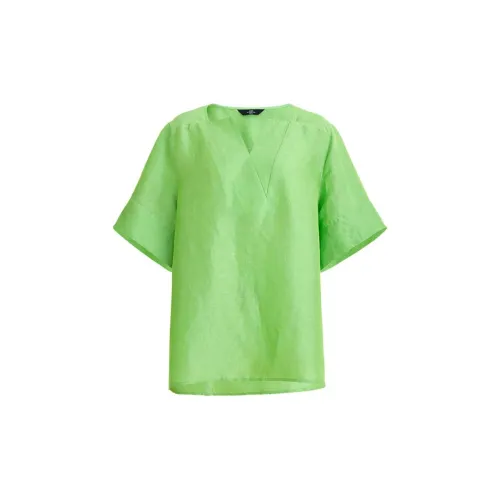 AUM Shirts Women's Light Green