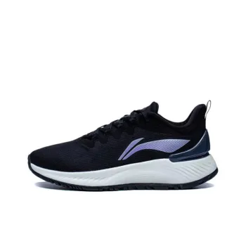 LiNing YueYing Element Durable Breathable Low Top Running Shoes Women's Black
