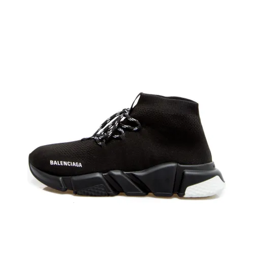 Balenciaga Speed Trainer Lace-Up 'Black White'