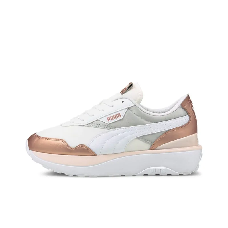 PUMA Cruise Rider Chrome White Rose Gold Women's-0