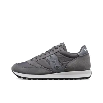Saucony Jazz Original Original Cushioned Anti-Slip And Wear-Resistant Lightweight Low-Top Retro Running Shoes Gray