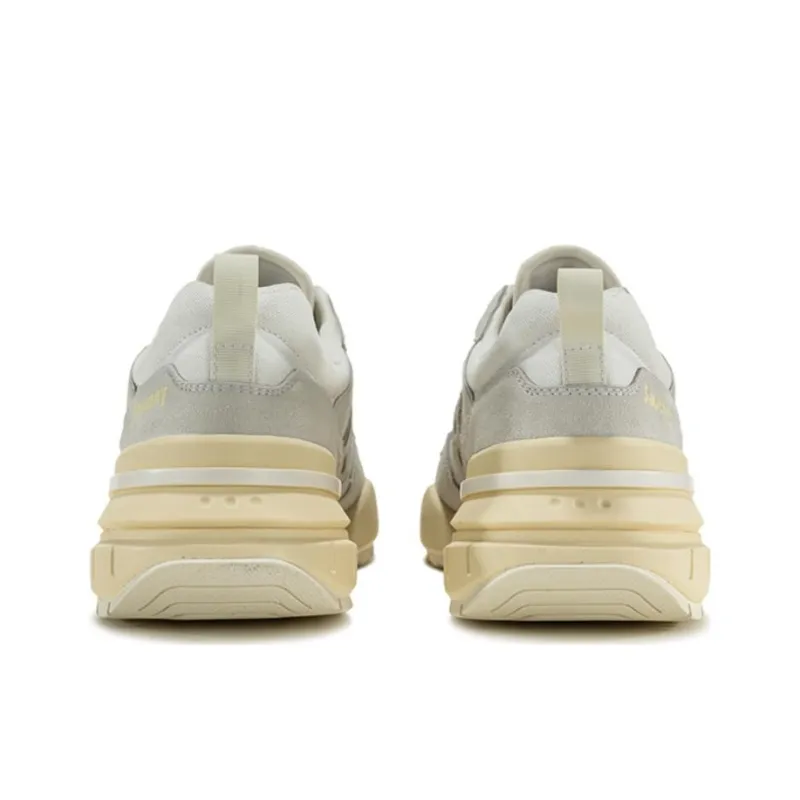 Saucony Shadow 5000 Cushioned Slip Resistant Abrasion Resistant Low Top Running Shoes Unisex Beige Gray-3