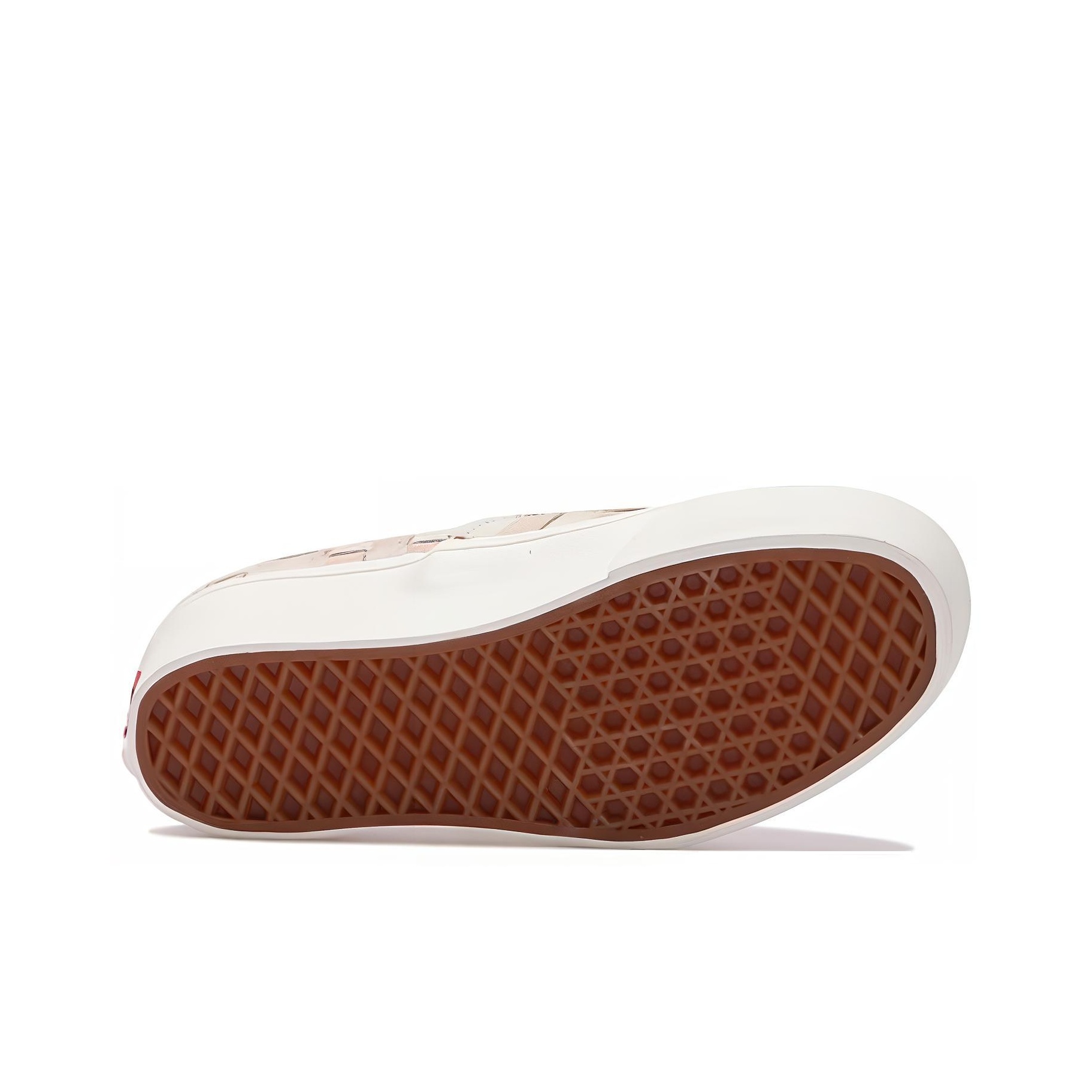 Vans Authentic Woven Check Stackform 'White Pink' US M 7.5