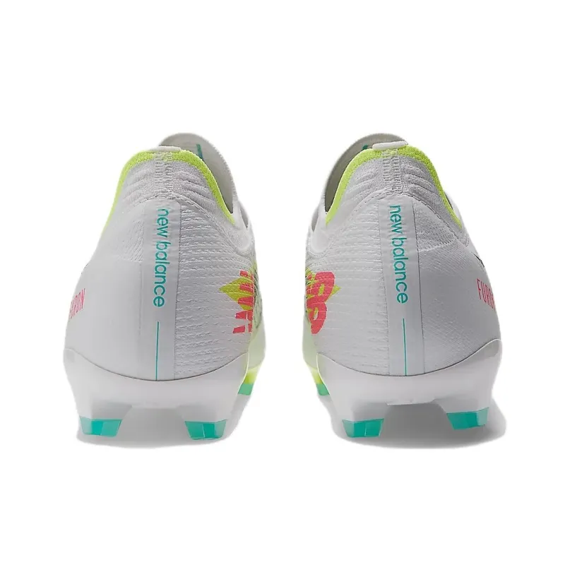 New Balance Furon Pro Fg V7 White Hi Lite Neon Pink-2