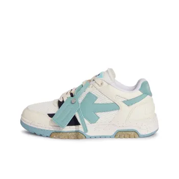 OFF WHITE Out Of Office Low Slim White Light Blue
