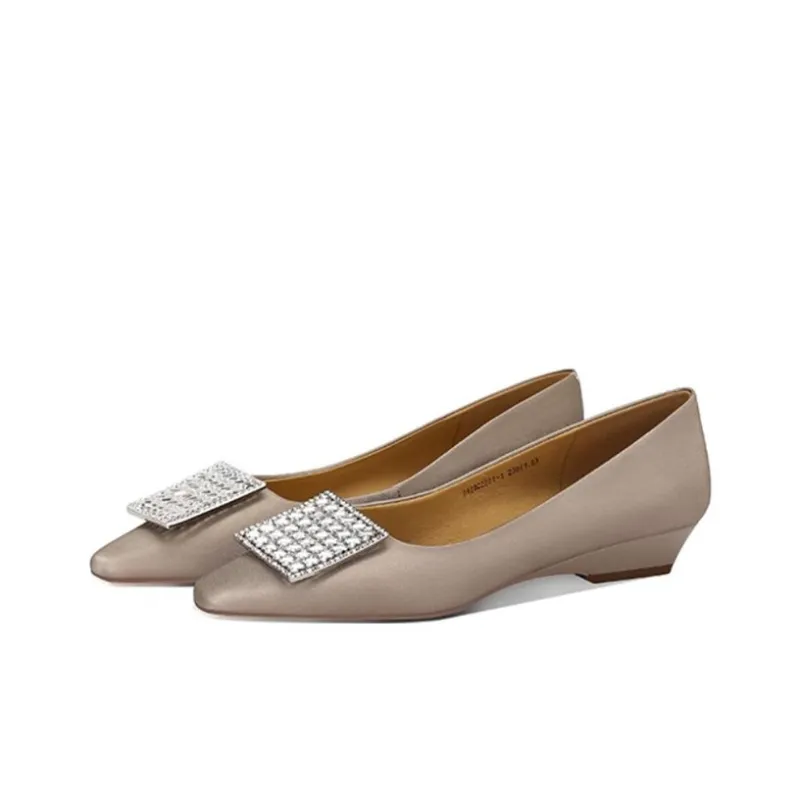 JESSICA SOPHIA Casual Single Shoes 2cm Women's Smoke Gray-2
