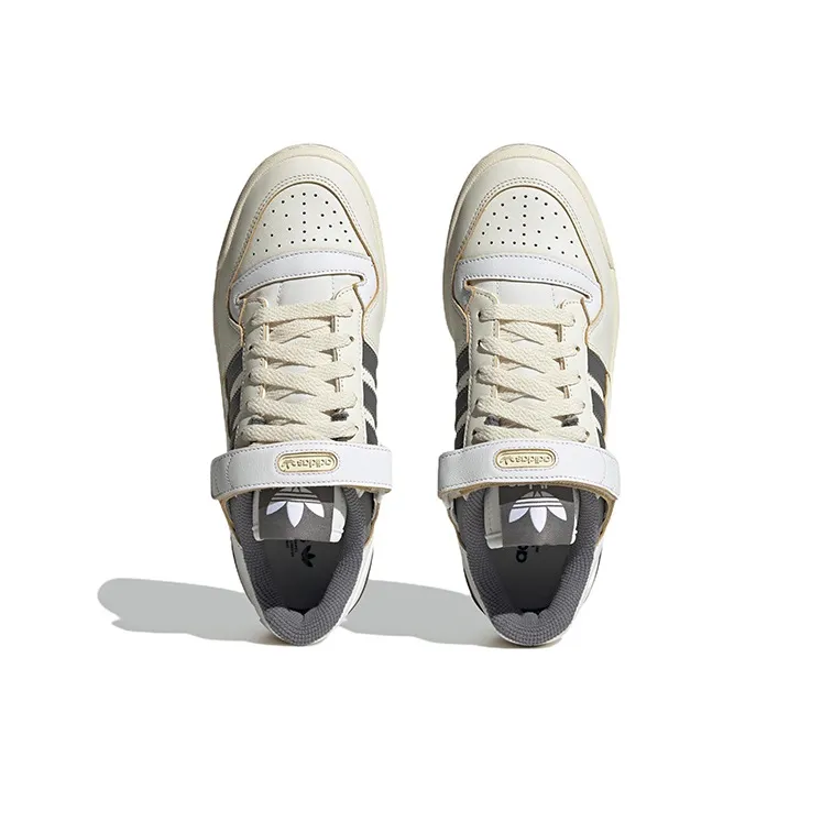 Adidas Forum 84 Low Off White Silver Pebble Women's-4