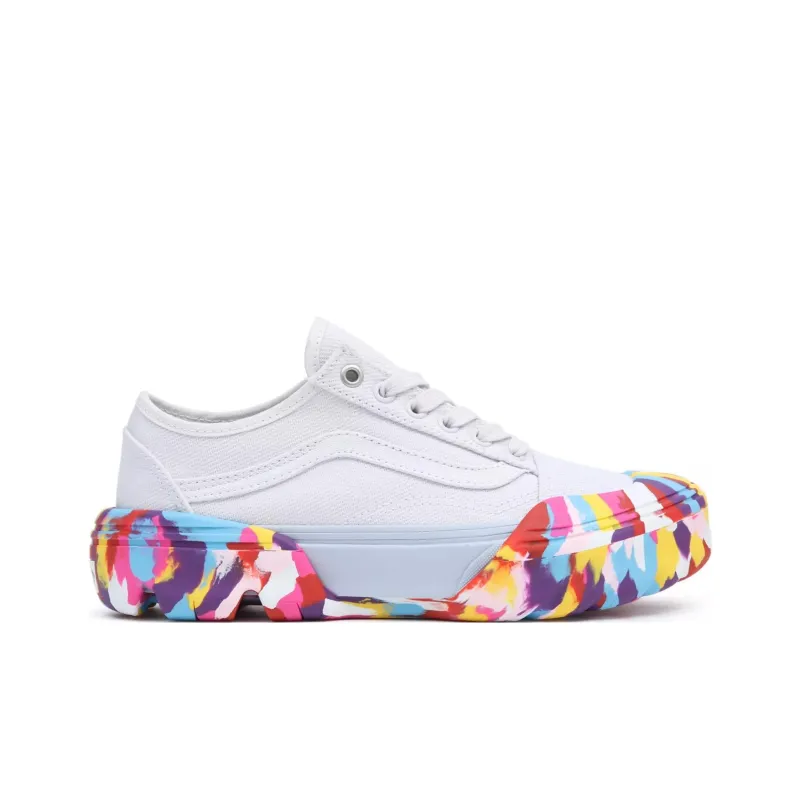 Old Skool Vans Tapered Modular 'Rainbow Swirl' Women's-1