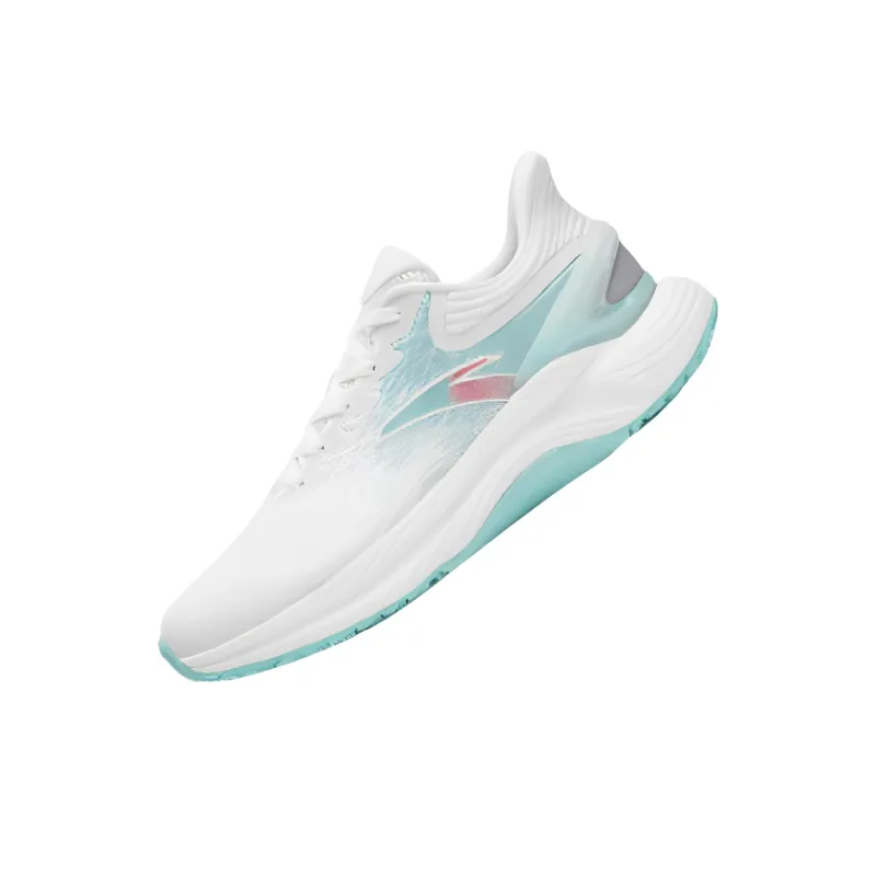 Anta Gen 3.0 Anti Slip Wear Resistant Low Top Running Shoes Women's White Green-3