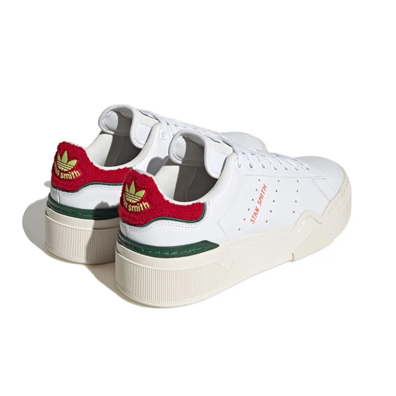 Adidas Stan Smith Bonega 2B Cloud White Better Scarlet Collegiate Green Women's-3