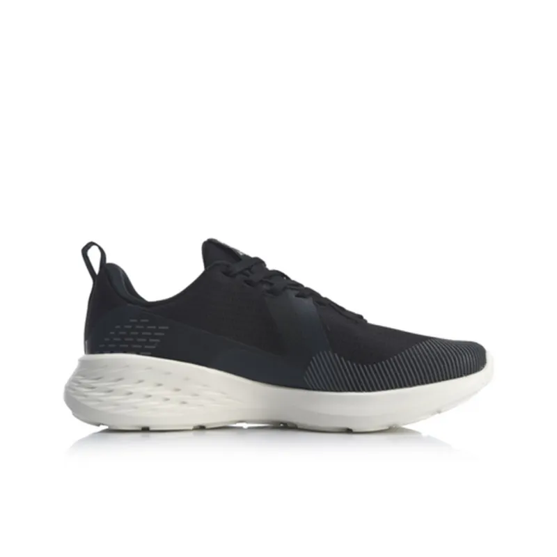 LiNing Soft Element Anti-Slip Wear-Resistant Low-Top Running Shoes Men's Black-1