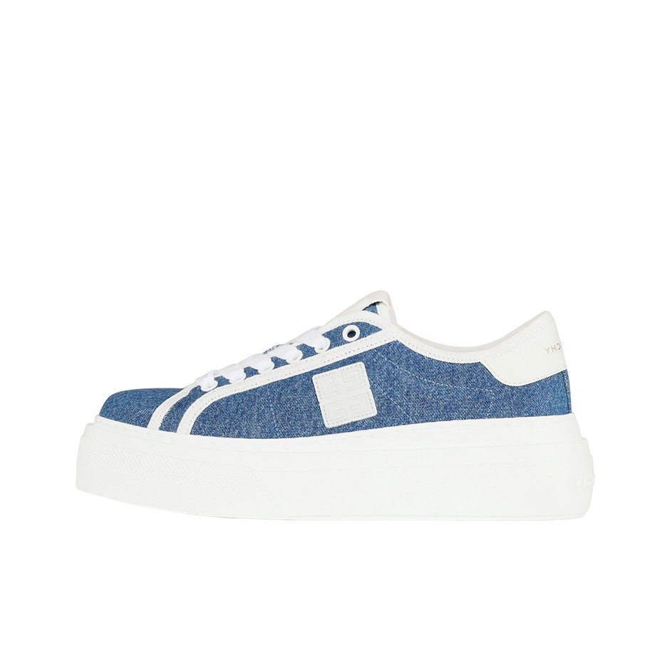 Givenchy Women's City Platform Sneaker 'Denim - Medium Blue