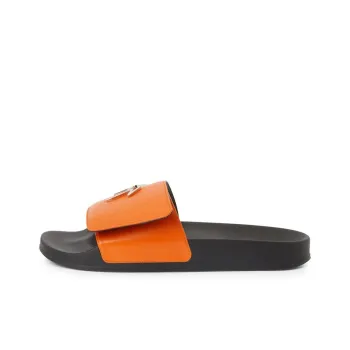 Giuseppe Zanotti/GZ Brett Slip-Resistant Slide Slippers Men's Orange
