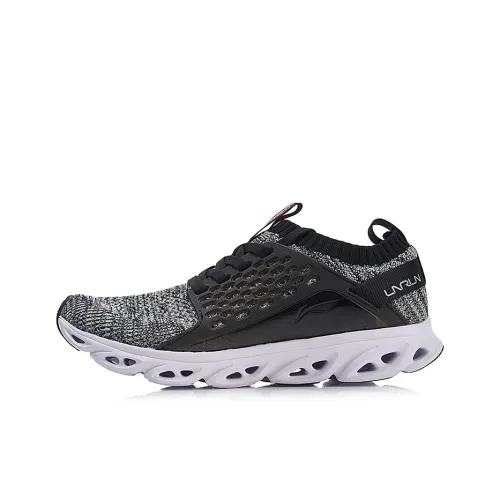 LINING Li Ning Arc Running Shoes Unisex Low-Top Gray/Black