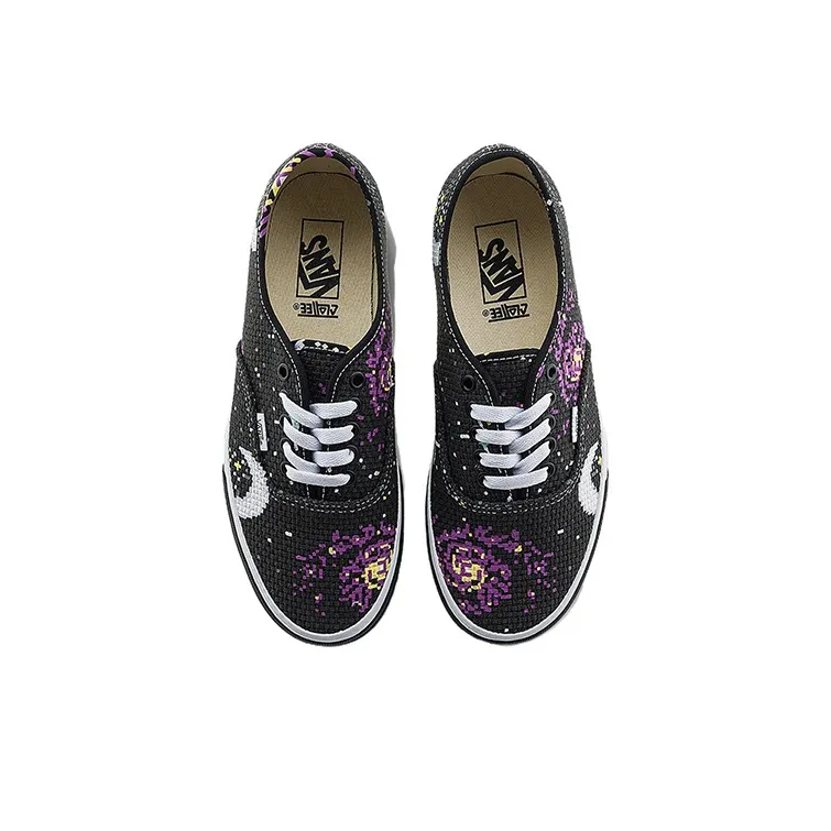 Vans X Clottee Authentic 'Pixelated Universe Black'-3