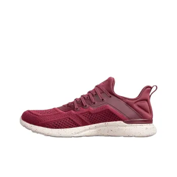 APL ATHLETIC PROPULSION LABS Cushioning Low-Top Running Shoes Men's Burgundy