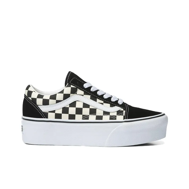 Vans Old Skool Stackform Checkerboard 'Black White'-1
