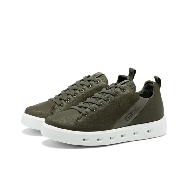 Ecco Street 720 Series Stylish Skateboarding Shoes Men's Army Green-1