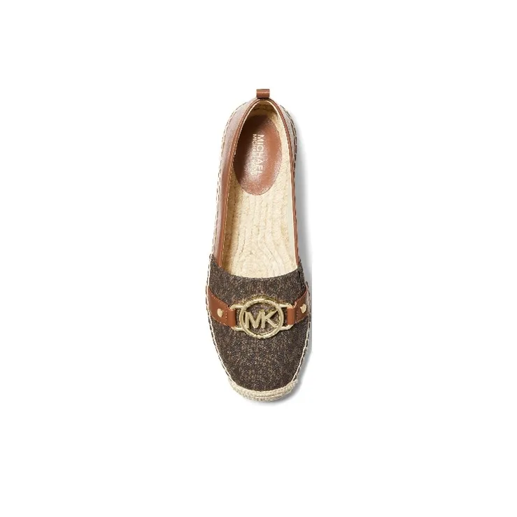 MICHAEL KORS Rory Flat Shoes Women's Dark Brown-3