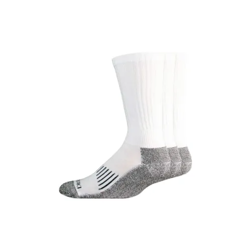 Dickies Mid-Calf Socks Men's 3 Pack White
