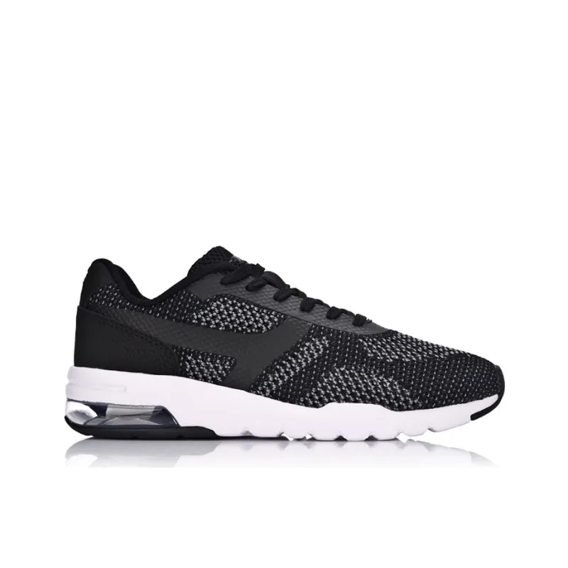 LINING Bubble Casual Shoes Women's Low Top Black/Gray-1