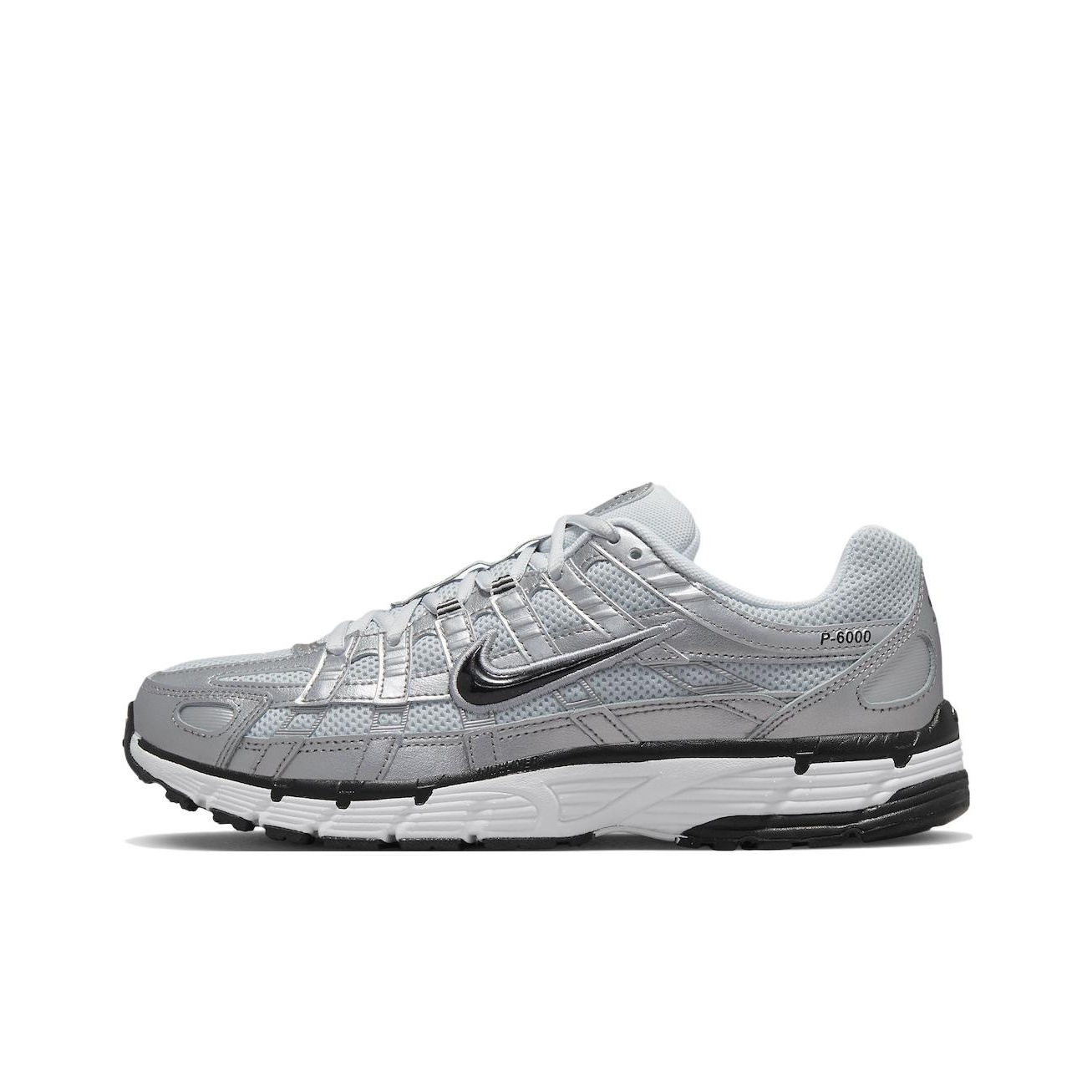 nike p6000 metallic silver POIZON