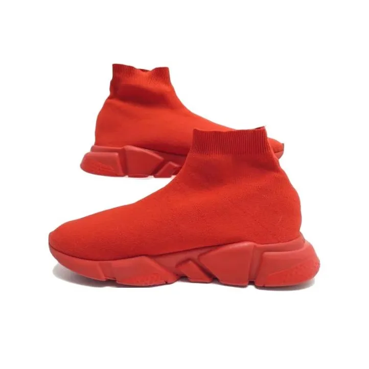 Balenciaga Speed Trainer 'Red'-4
